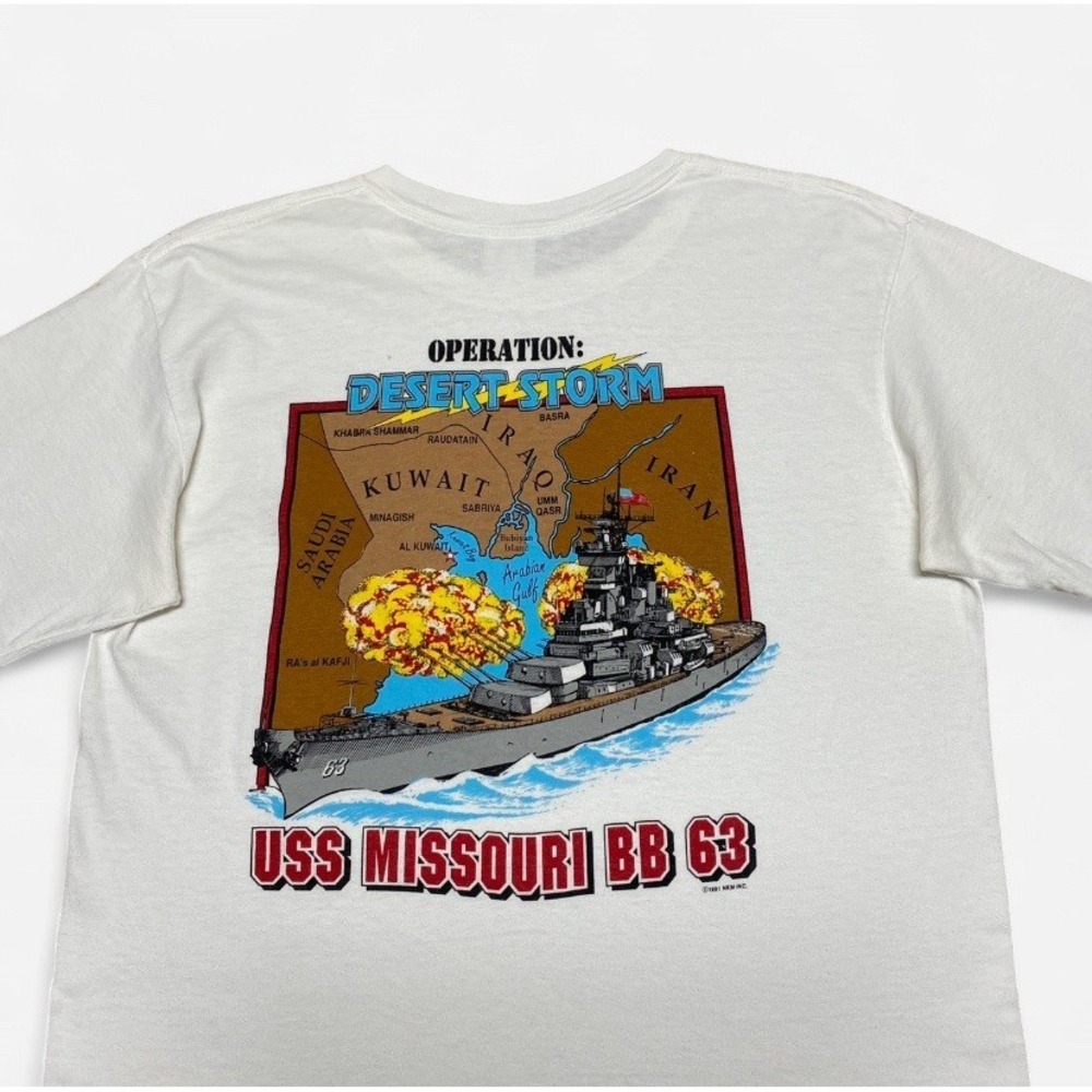 Vintage 1991 operation dessert storm battle Graphic Tshirt